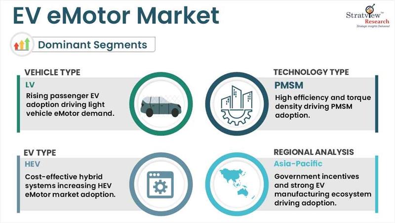 ev emotors market segmentations